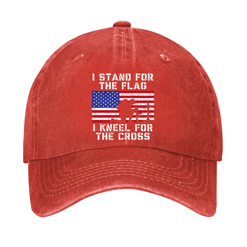 I Stand For The Flag I Kneel For The Cross Hat