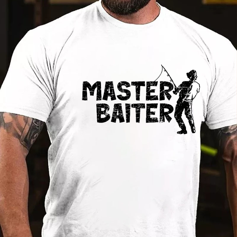 Master Baiter Fishing Funny Men's T-shirt