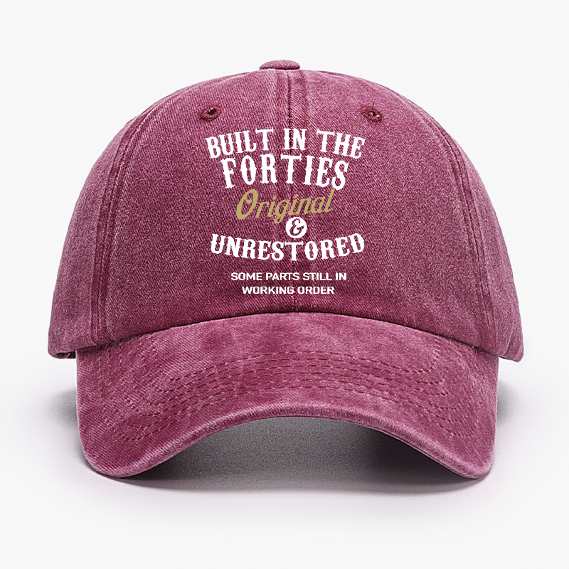 Built In The Forties Original And Unrestored Some Parts Still In Working Order Funny Gift Hat
