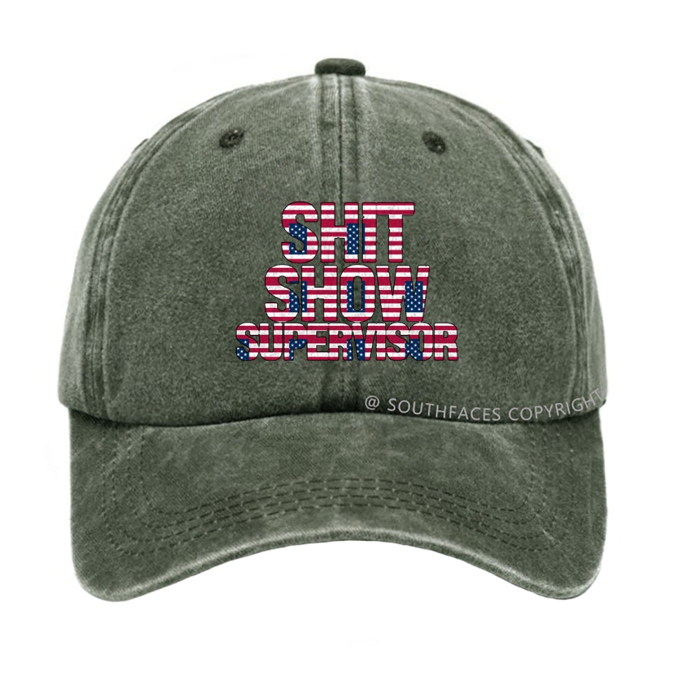 Shit Show Supervisor Funny Hat