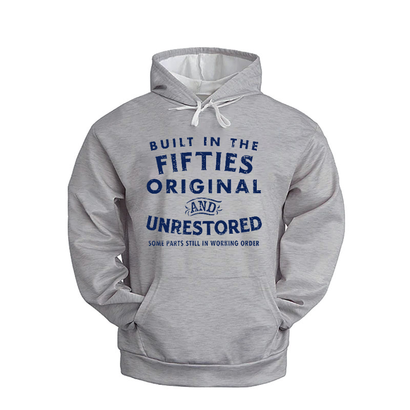 Built In The Fifties Original And Unrestored Some Parts Still In Working Order Hoodie