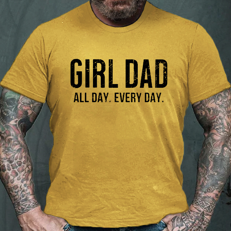 Girl Dad All Day Every Day T-shirt