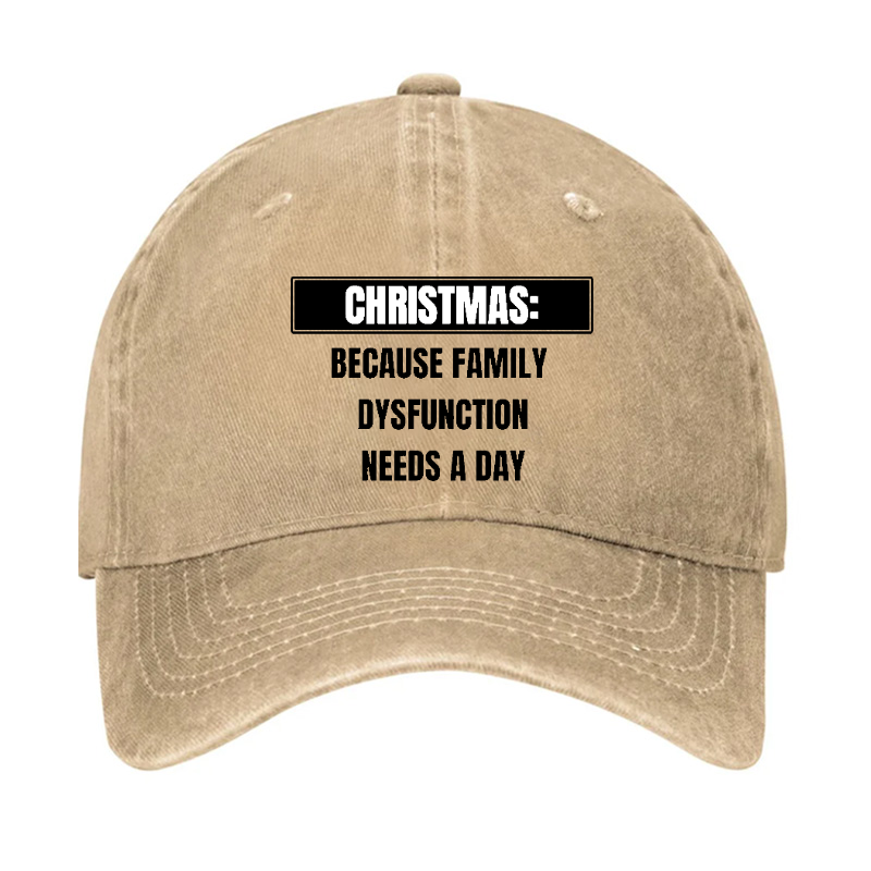 Christmas: Because Family Dysfunction Needs A Day Hat