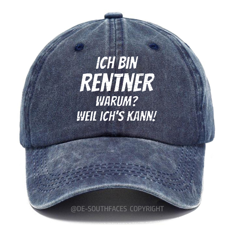 Ich Bin Rentner Warum? Weil Ich's Kann!  Baseball Cap
