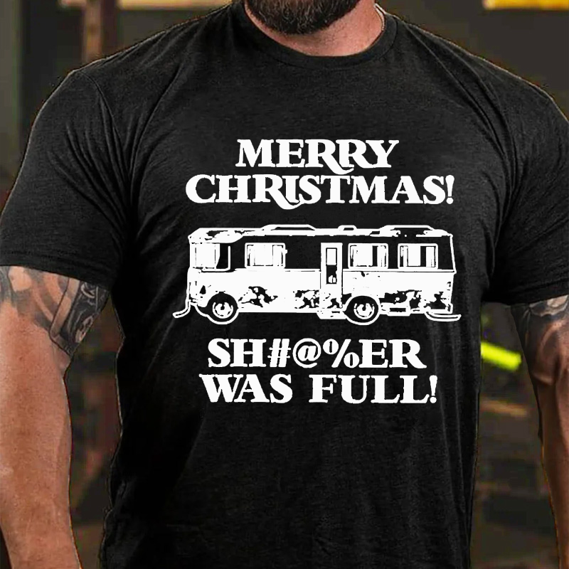 National Lampoon Christmas Vacation Sh#@%Er Was Full T-shirt
