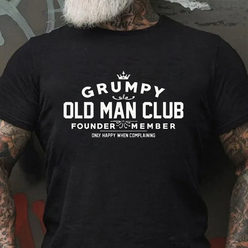 Grumpy Old Man Club T-shirt