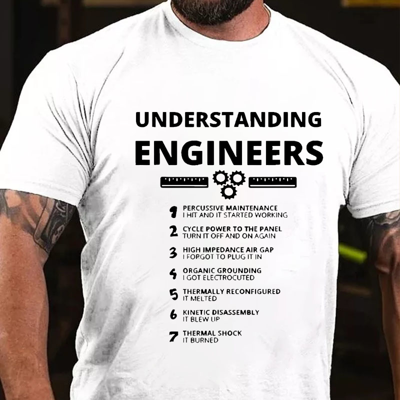 Understanding Engineers Funny T-shirt