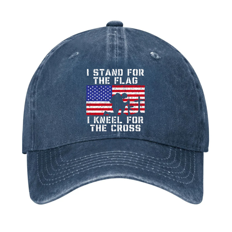 I Stand For The Flag I Kneel For The Cross Hat