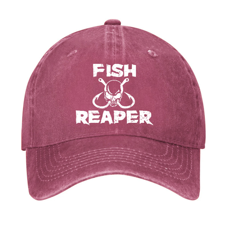 Fish Reaper Funny Fishing Hat