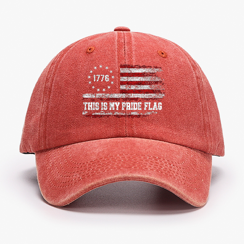 This Is My Pride Flag 1776 Star Flag Print Hat