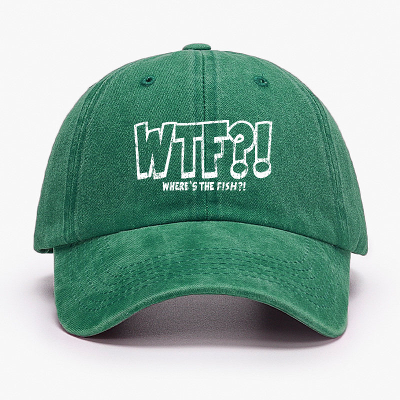 Wtf Where's The Fish Funny Hat
