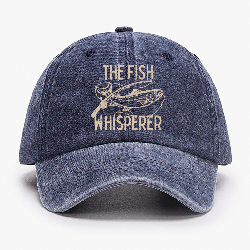 The Fish Whisperer Funny Fishing Hat