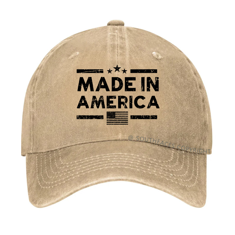 Made In America USA Flag Hat