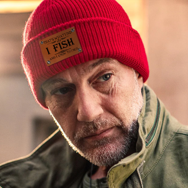 That's What I Do I Fish And I Know Things Beanie