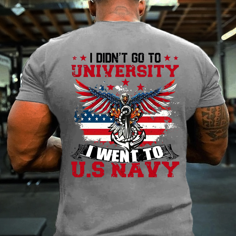 I Didn't Go To University I Went To U.S Rayy T-shirt