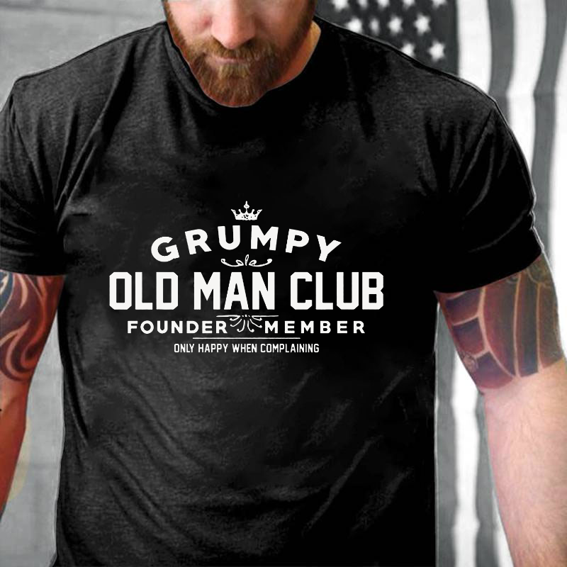 Grumpy Old Man Club T-shirt