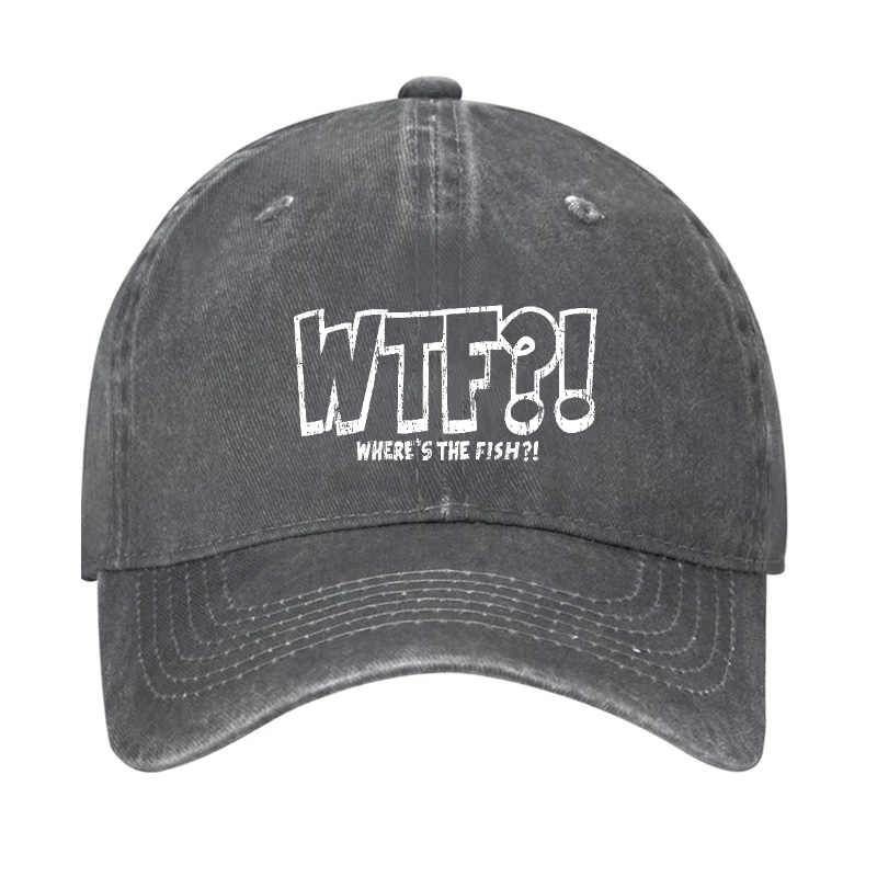Wtf Where's The Fish Funny Hat