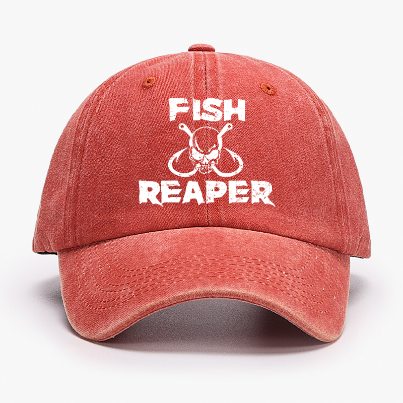 Fish Reaper Funny Fishing Hat