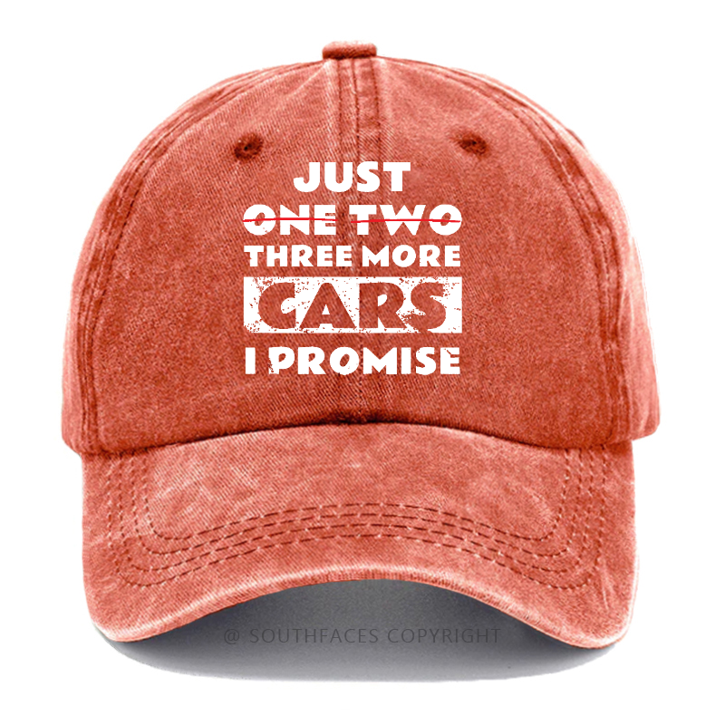 Just One Two Three More Cars I Promise Hat