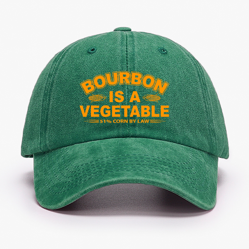 Bourbon Is A Vegetable 51% Corn By Law Hat