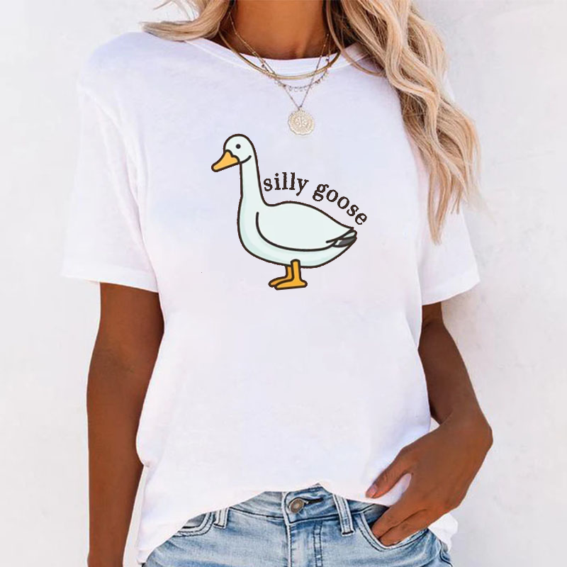 Silly Goose Funny Print T-shirt
