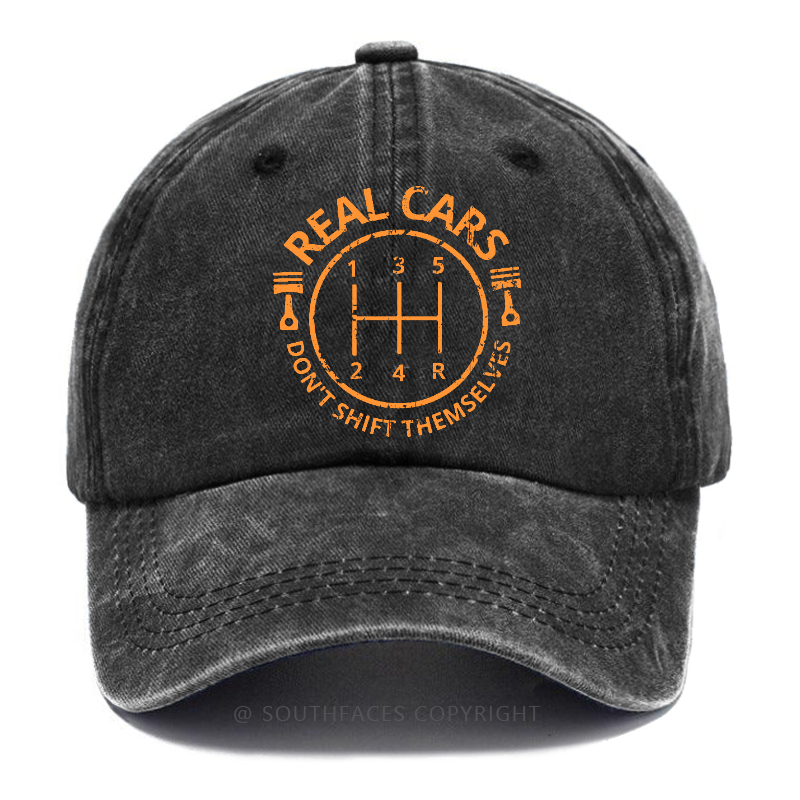 Real Cars Don't Shift Themselves Hat