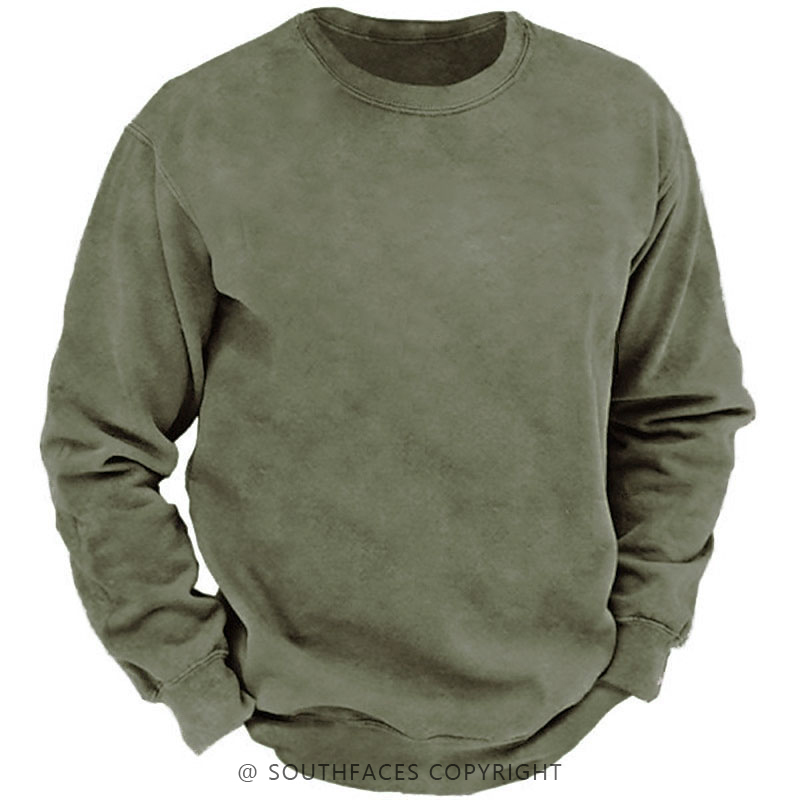 Solid Color Sweatshirt