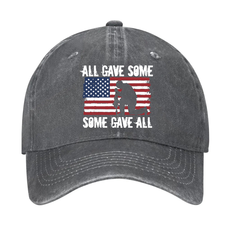 All Gave Some Some Gave All Patriotic Hat