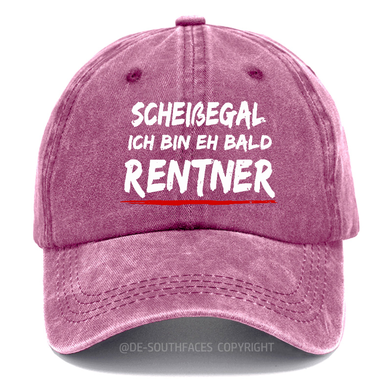 Scheiβegal Ich Bin Eh Bald Rentner Baseball Cap