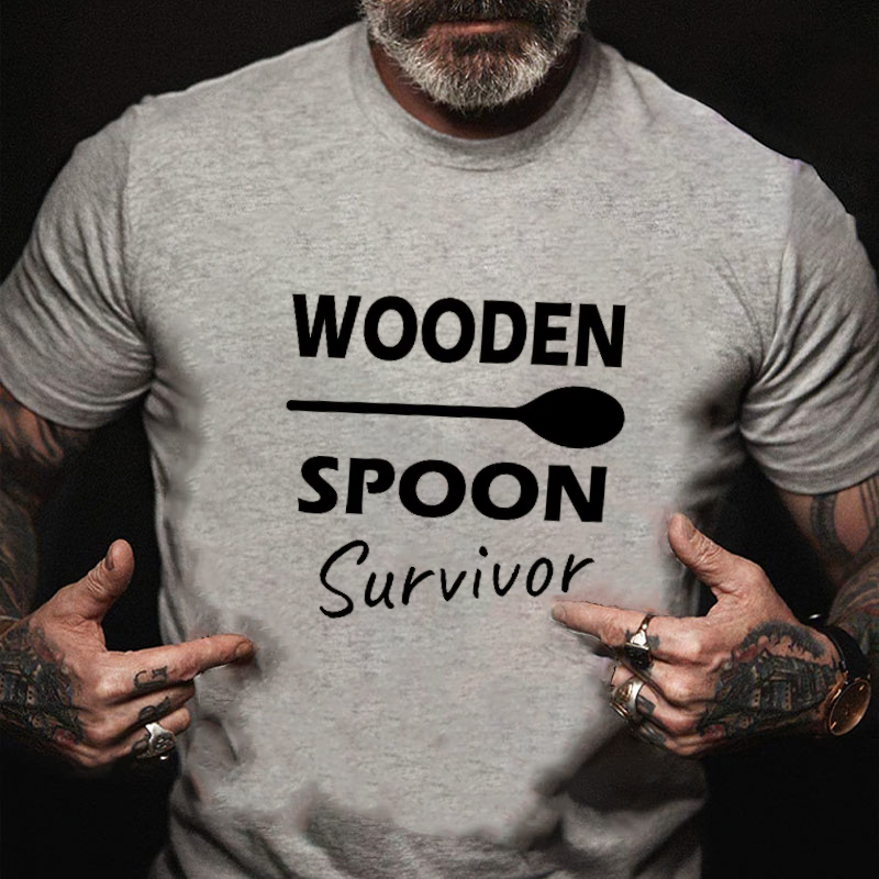 Wooden Spoon Survivor Men's T-Shirt