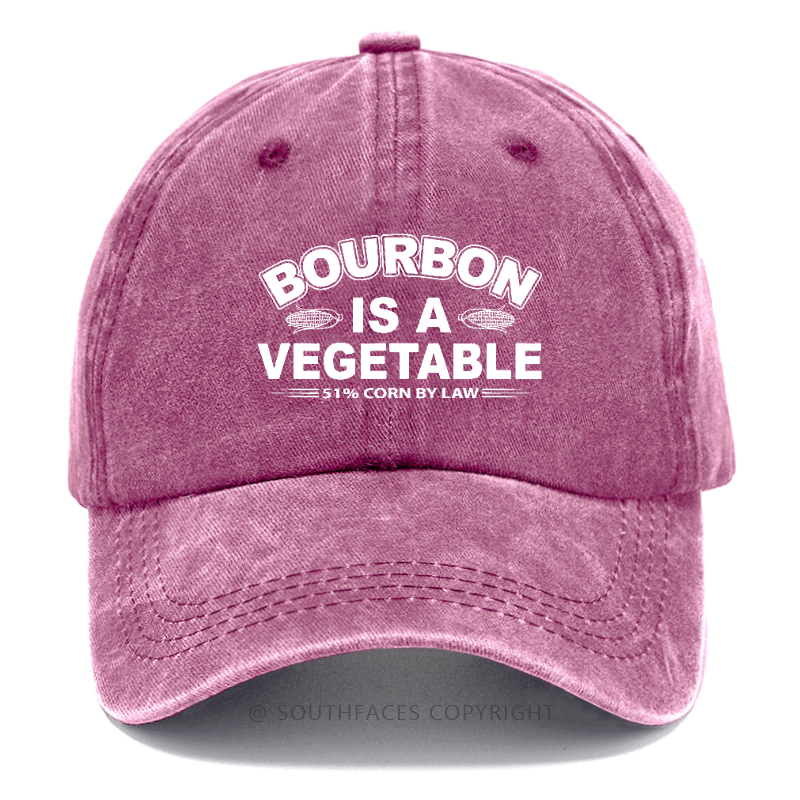 Bourbon Is A Vegetable 51% Corn By Law Hat