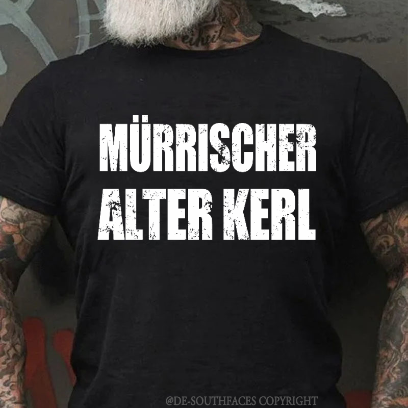 Mürrischer alter Kerl T-Shirt