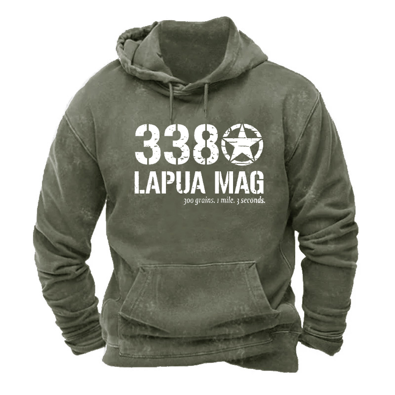 338 Lapua Mag 300 Grains 1 Mile 3 Seconds Hoodie