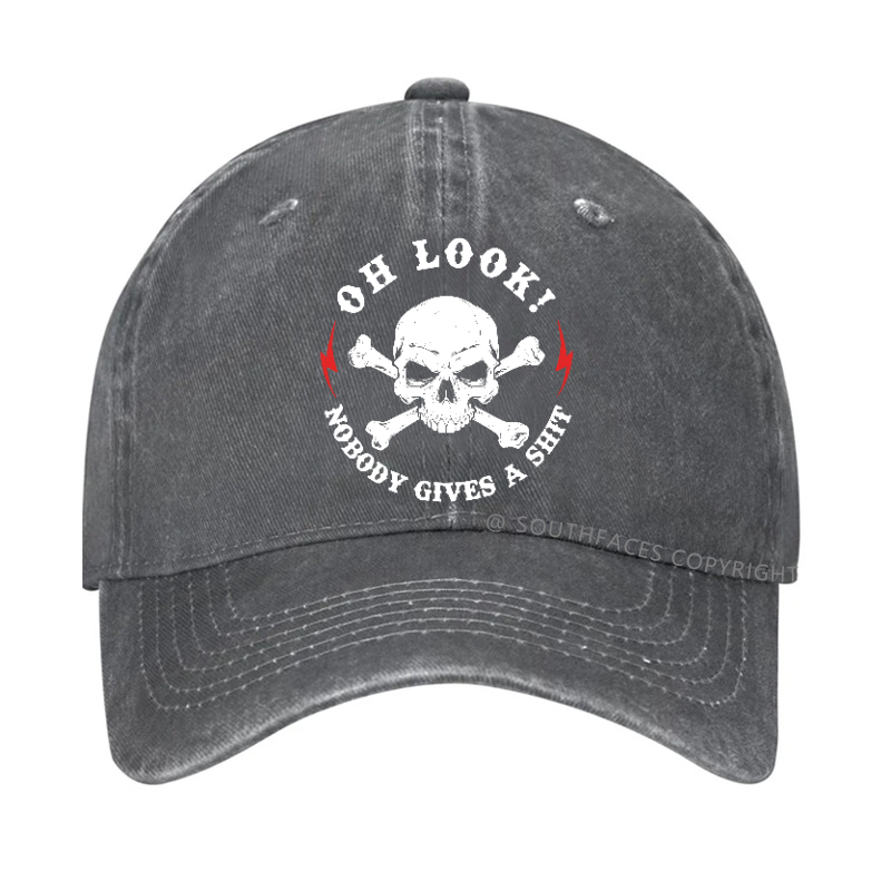 Personalized "Oh Look Nobody Gives A Shit" Hat