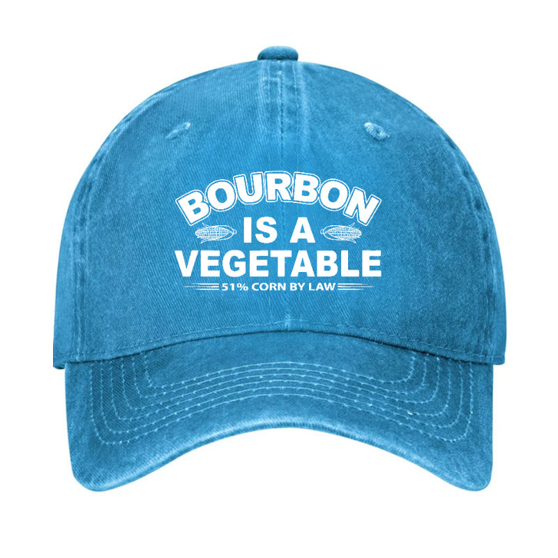 Bourbon Is A Vegetable 51% Corn By Law Hat