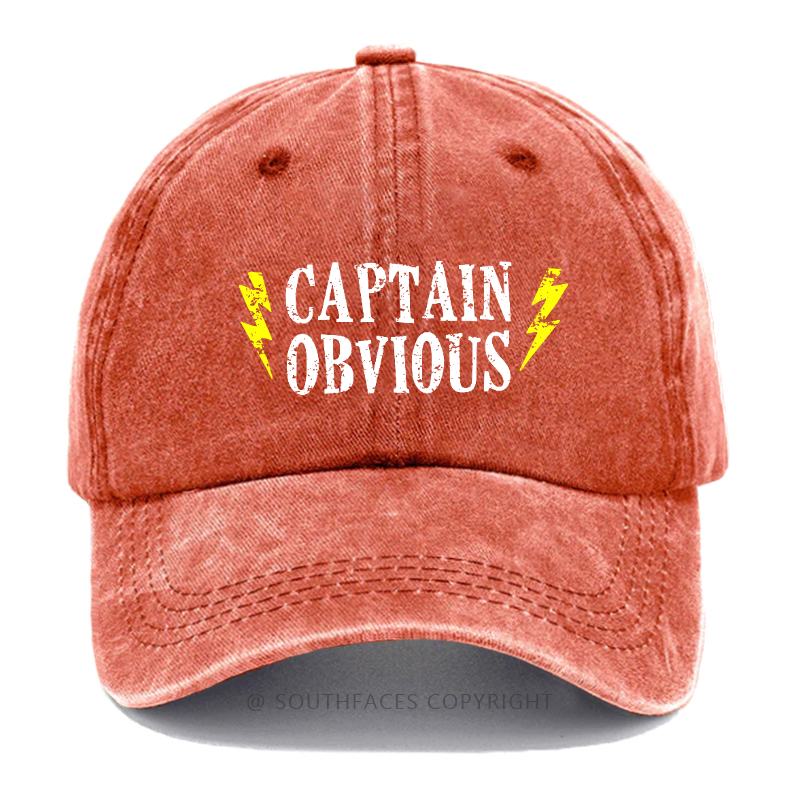 Captain Obvious Hat