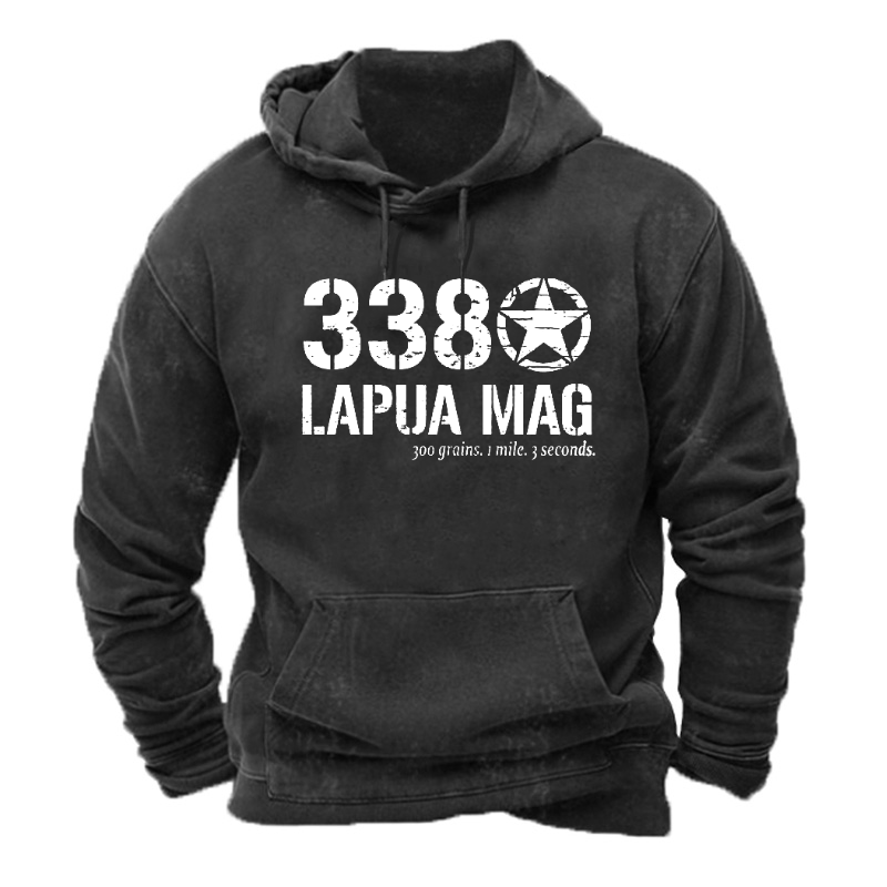 338 Lapua Mag 300 Grains 1 Mile 3 Seconds Hoodie