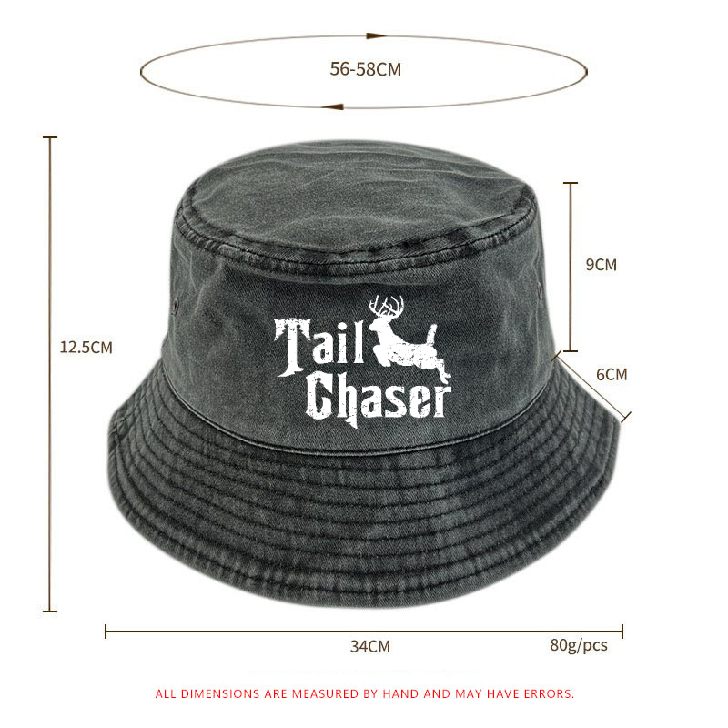 Tail Chaser Funny Hunting Bucket Hat