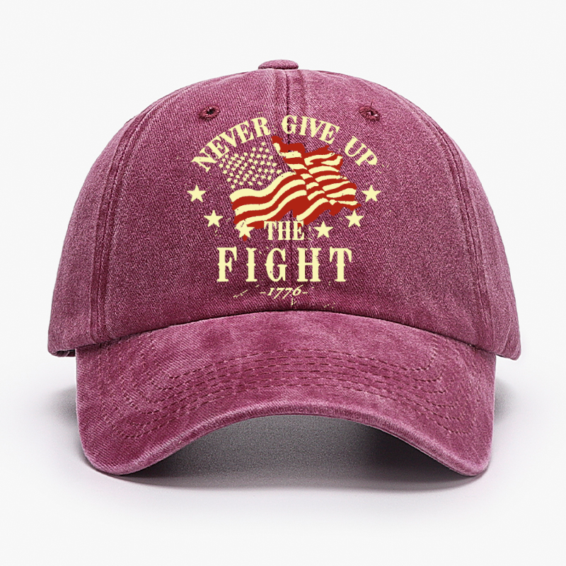 Never Give Up The Fight Hat
