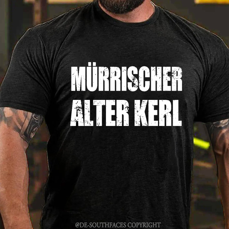 Mürrischer alter Kerl T-Shirt