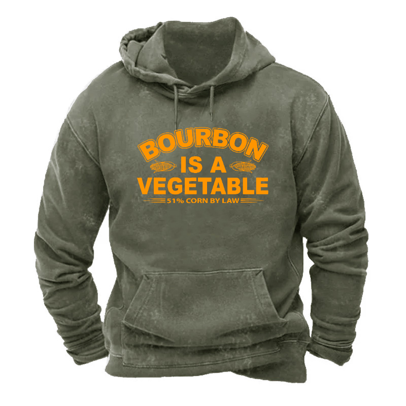Bourbon Is A Vegetable 51% Corn By Law Hoodie