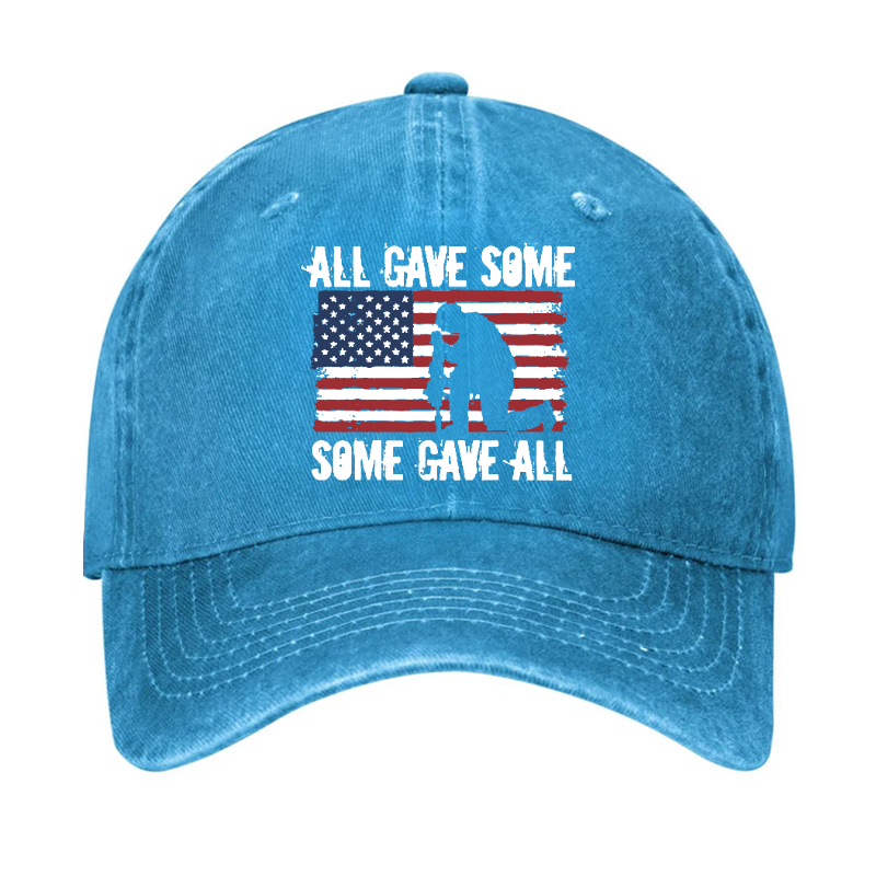 All Gave Some Some Gave All Patriotic Hat