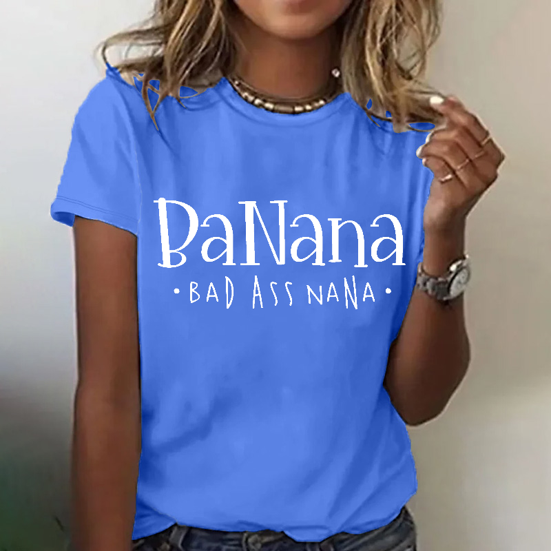 BANANA Bad Ass Nana Funny Grandma Gift T-shirt