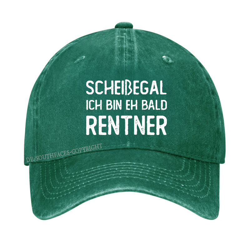 Scheiβegal Ich Bin Eh Bald Rentner Baseball Cap