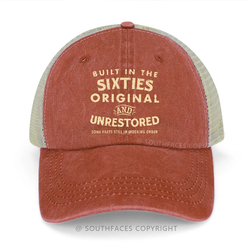 Built In The Sixties Original And Unrestored Trucker Cap