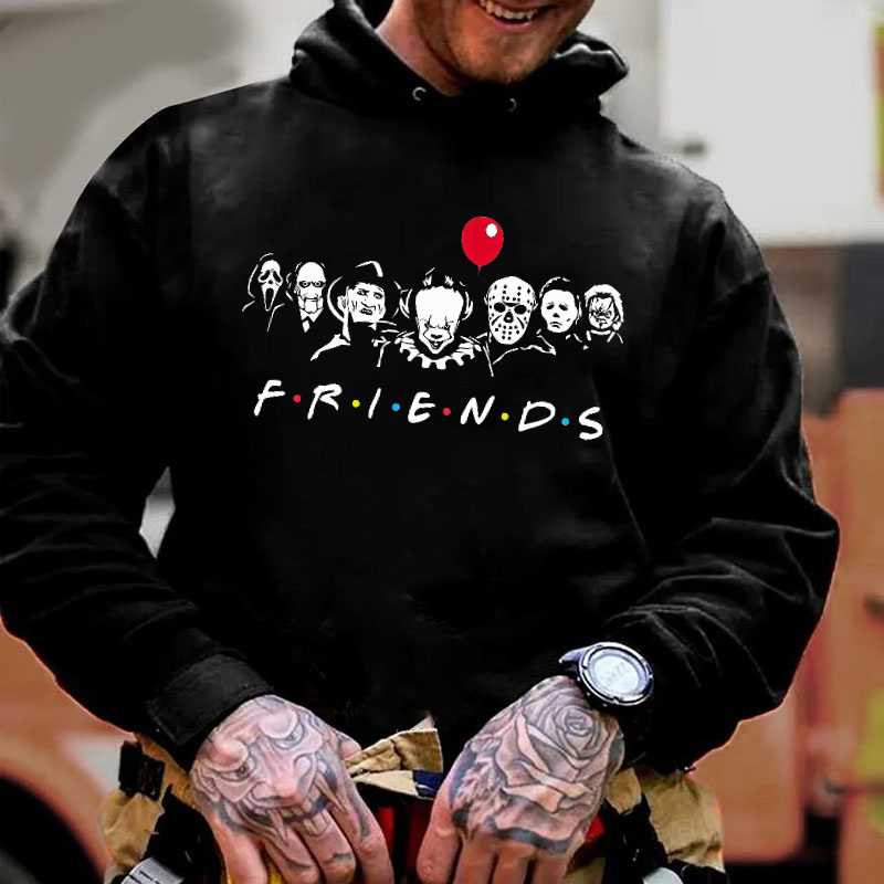 Halloween Horror Friends Hoodie