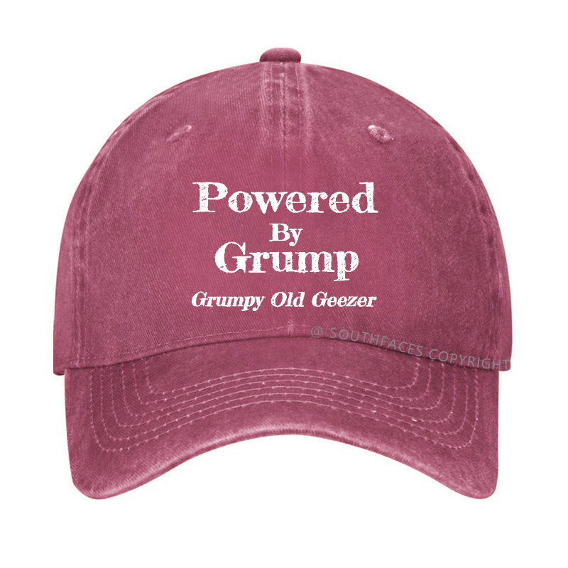 Powered By Grump Grumpy Old Geezer Hat
