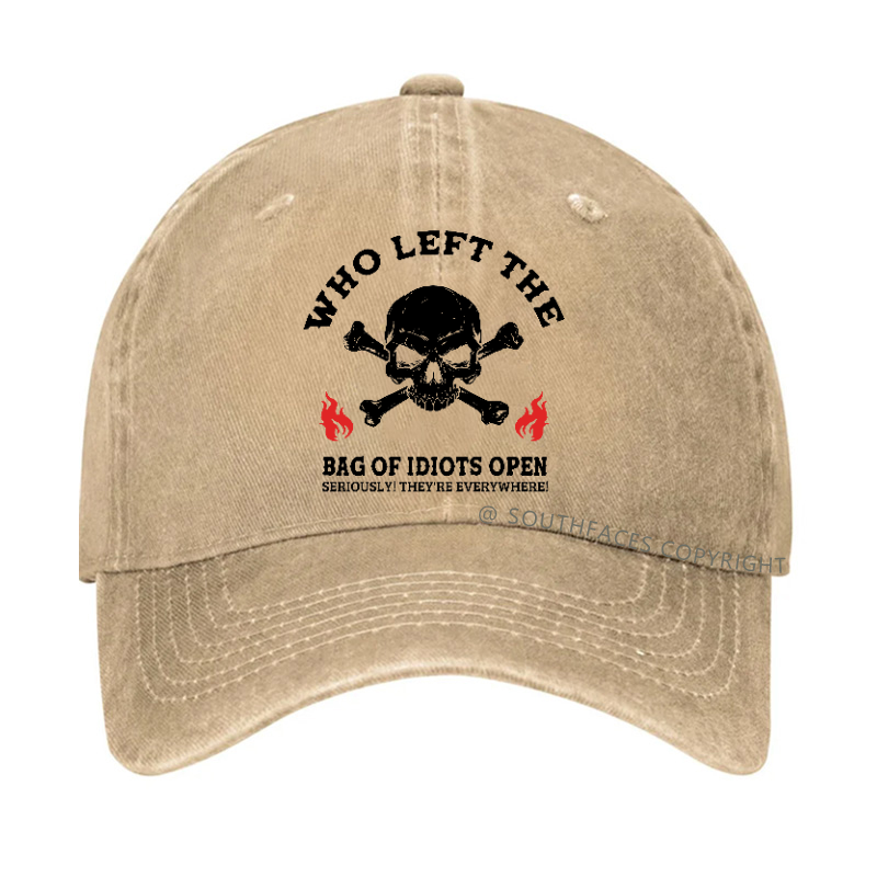 Who Left The Bag Of Idiots Open? Hat