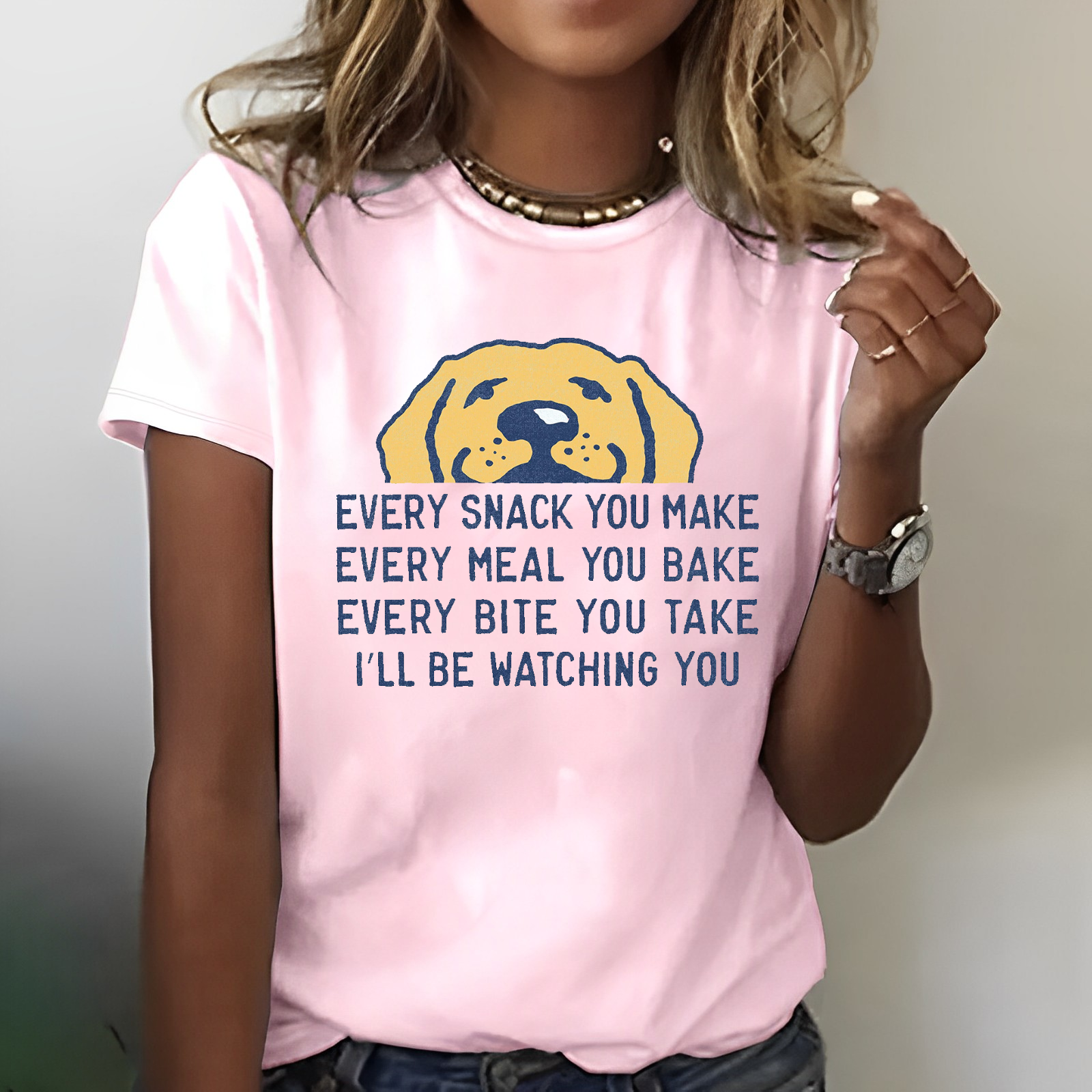Every Snack You Make I Will Be Watching You T-shirt
