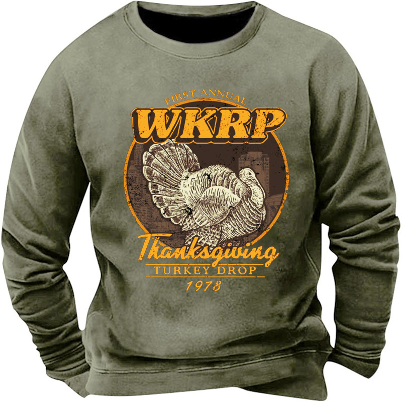 First Annual Wkrp Thanksgiving Turkey Drop 1978 Sweatshirt